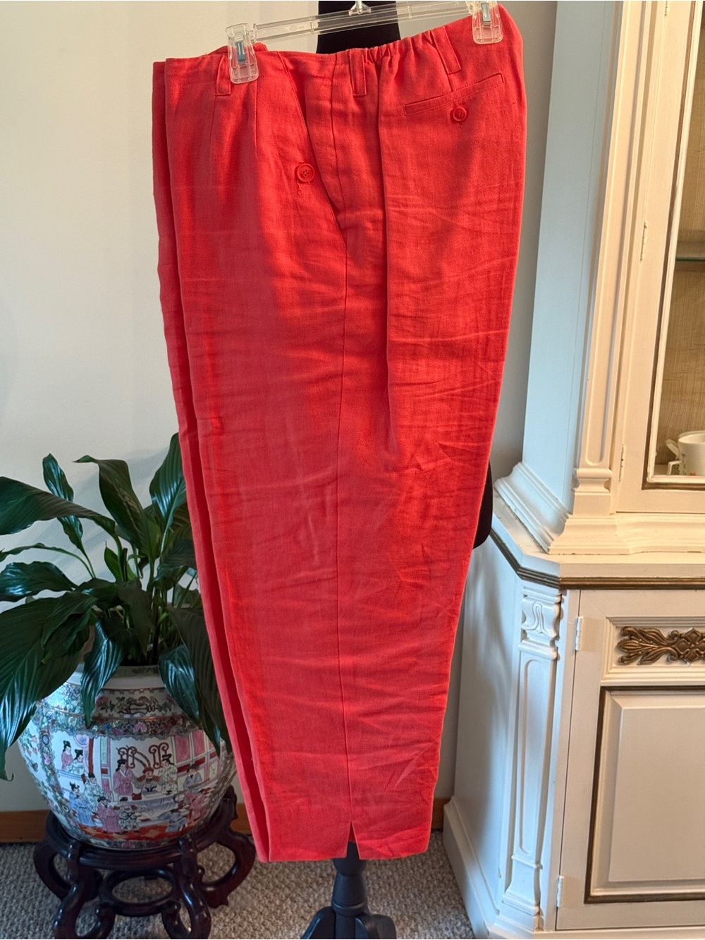 Talbots Coral-Red Women’s Chinos